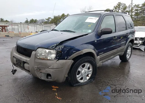 2002 Ford Escape Xlt из США, поврежденный, VIN 1FMCU04152KB75139